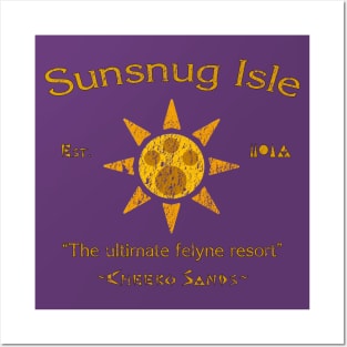 Sunsnug Isle Logo Posters and Art